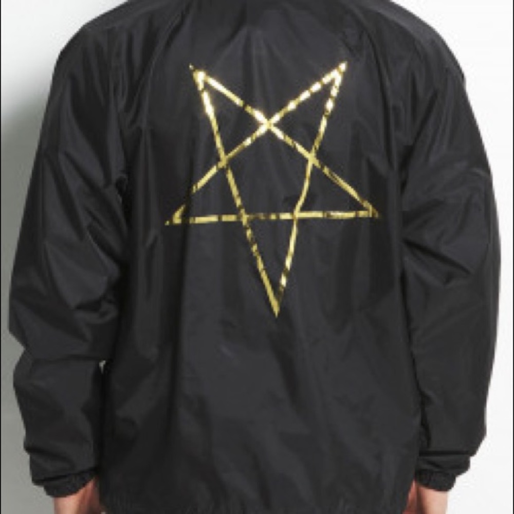 Thrasher pentagram coach jacket
